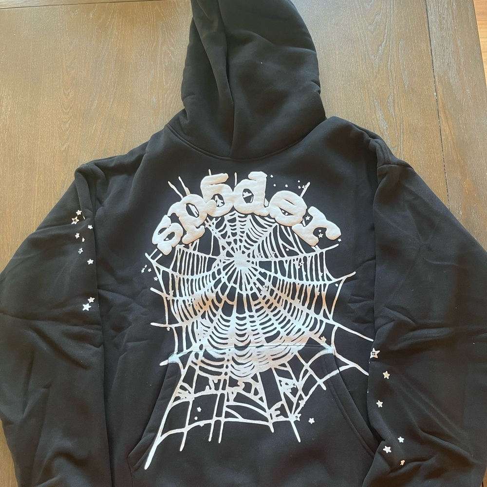 Sp5der OG Web Hoodie - Black💯 Sizes (XL, L,M) DM What Size You Neeed💯📈